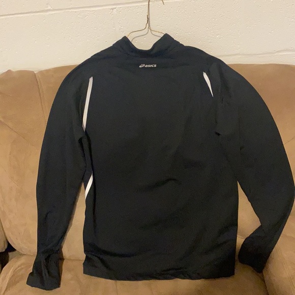Black quarter zip running jacket - Picture 3 of 3